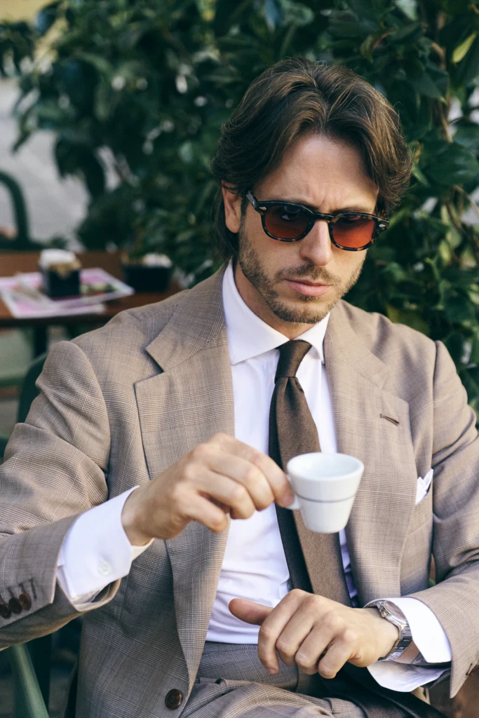 Common Suits shoot at Villa Cora, Florence, Pitti Uomo 110