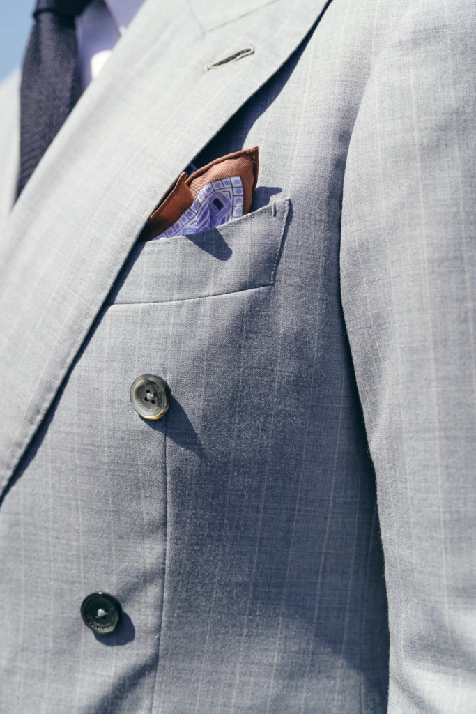 Behind the scenes of the Common Suits bespoke shoot, Pitti Uomo Florence