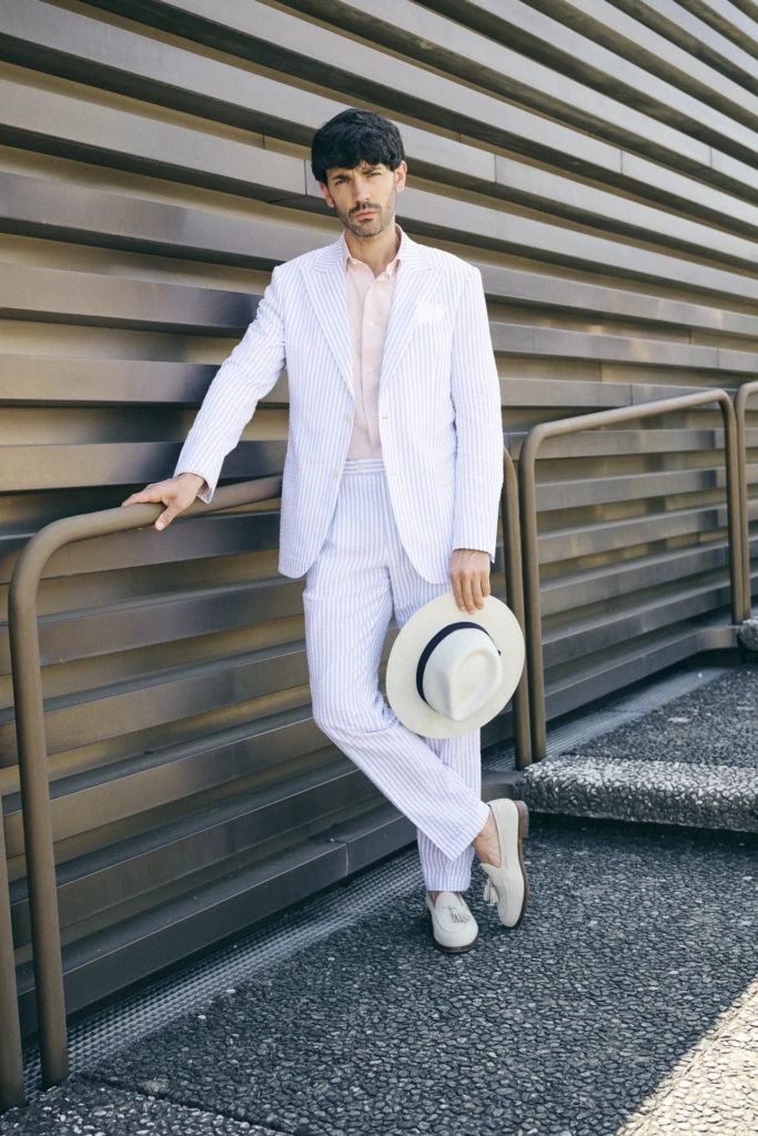 Hockerty Summer Lookbook shoot at Pitti Immagine Uomo 110, Florence