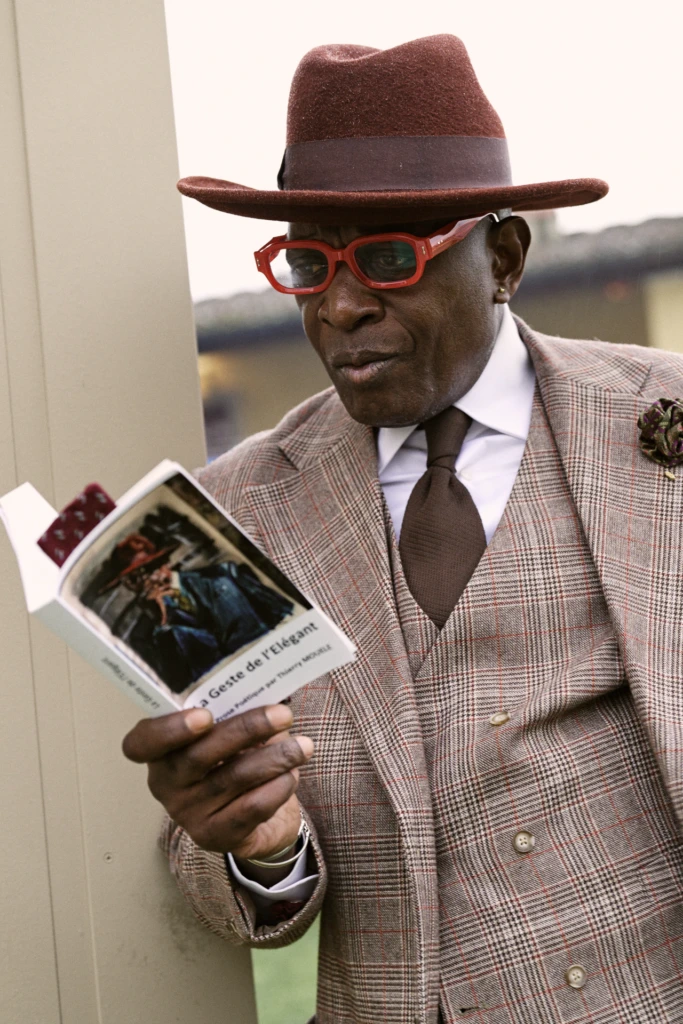 Hockerty winter lookbook shoot during Pitti Immagine Uomo 109, Florence (look 110)