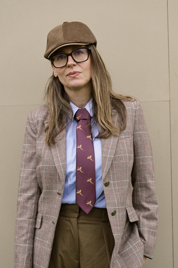 Hockerty winter lookbook shoot during Pitti Immagine Uomo 109, Florence (look 113)