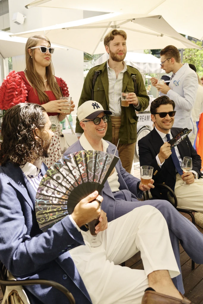 Hockerty Summer Lookbook shoot at Pitti Immagine Uomo 110, Florence