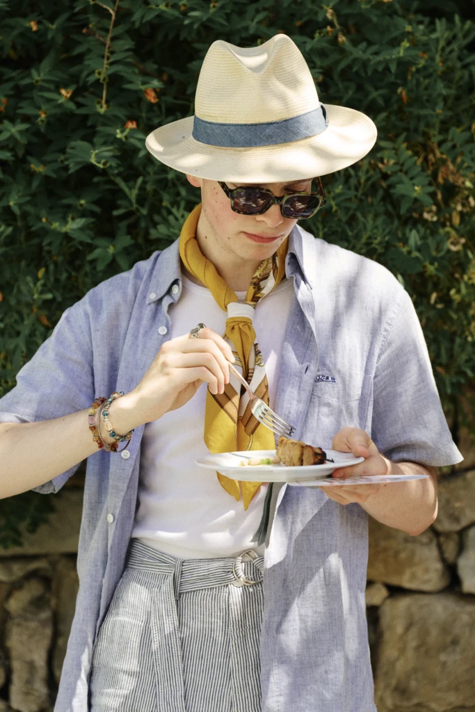 Hockerty Summer Lookbook shoot at Pitti Immagine Uomo 110, Florence