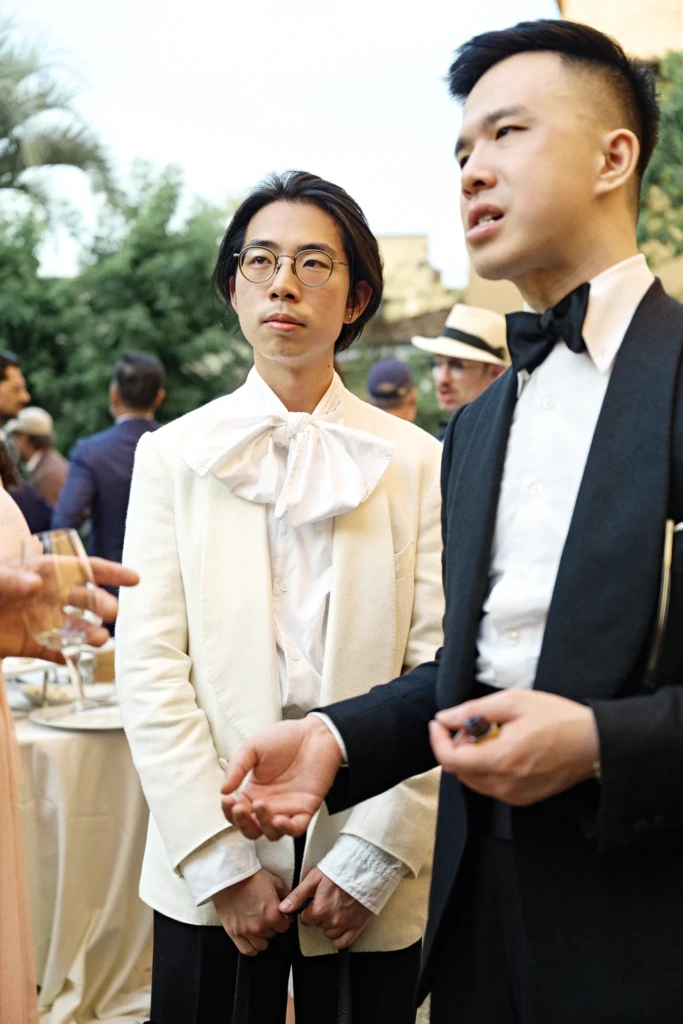 Evening style at the Plaza Uomo party, Pitti Immagine Uomo 110, Florence