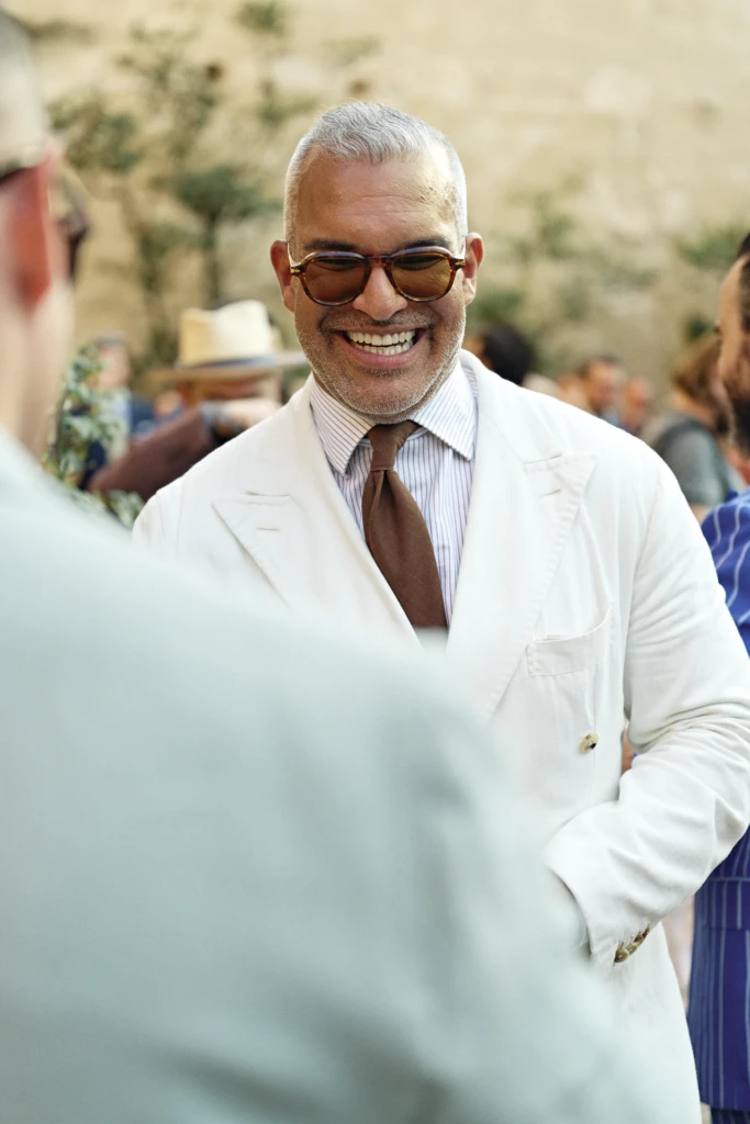 Evening style at the Plaza Uomo party, Pitti Immagine Uomo 110, Florence
