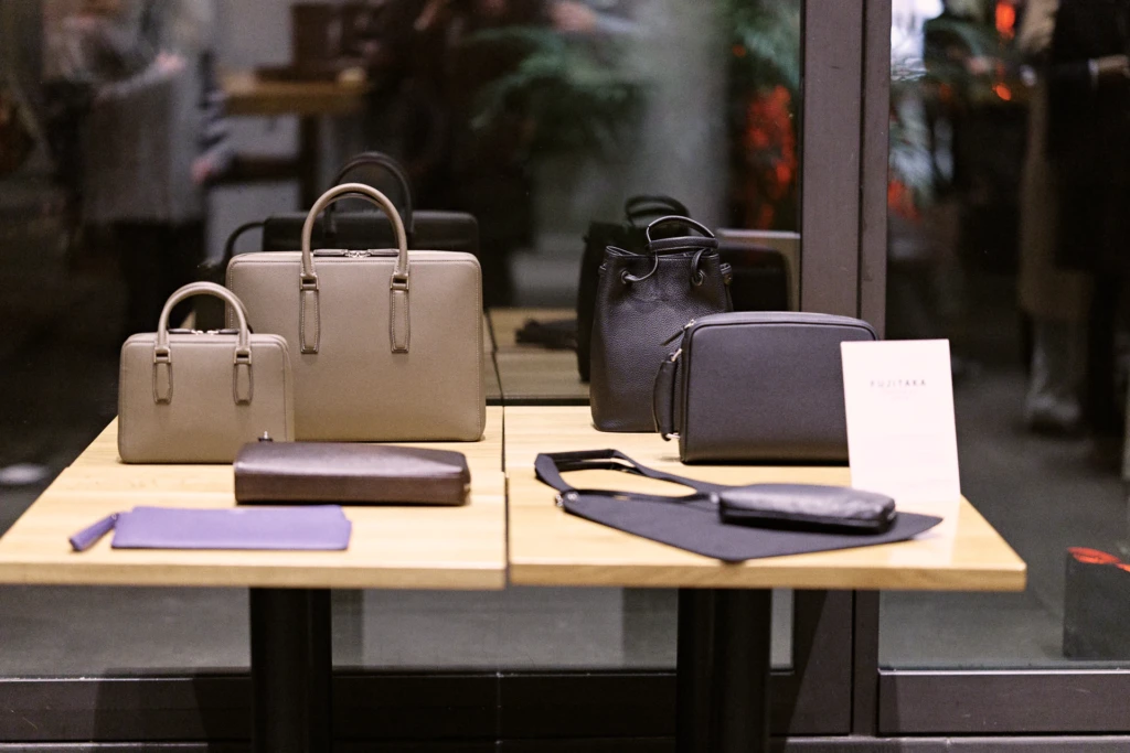 Guests at an evening event during Pitti Immagine Uomo 109, Florence (look 172)