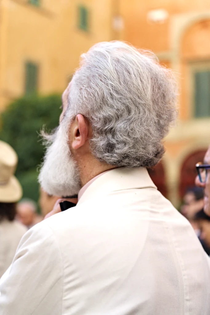 Evening style at the Plaza Uomo party, Pitti Immagine Uomo 110, Florence