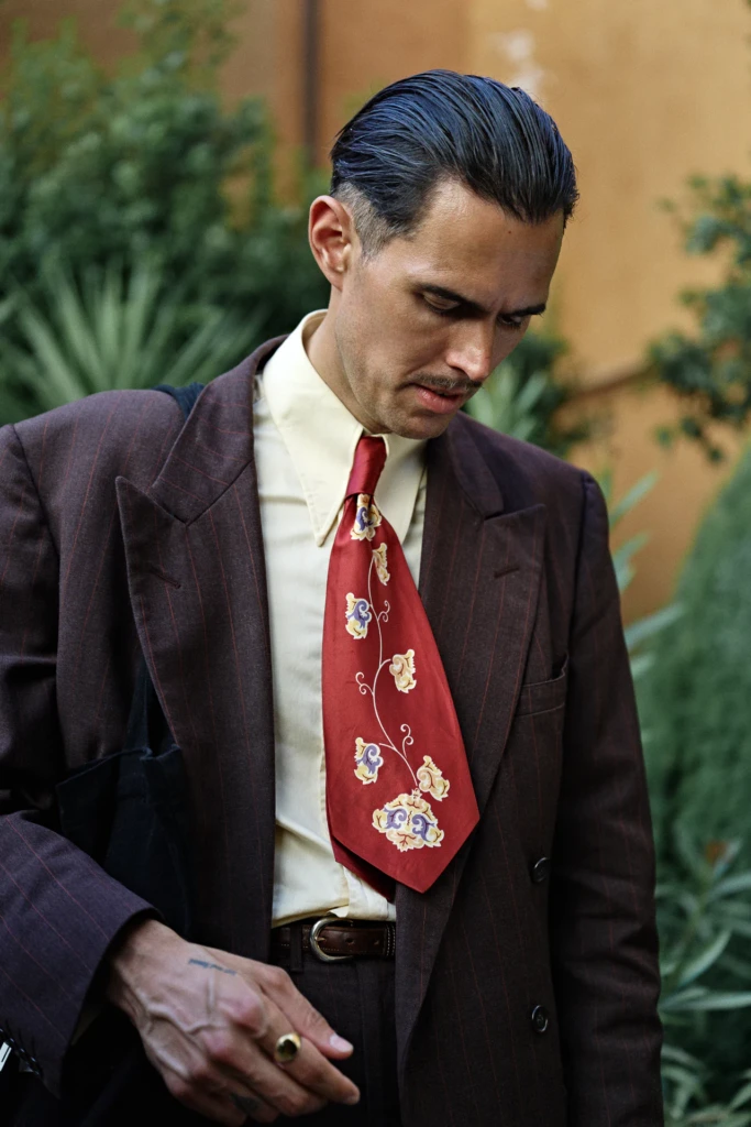 Guests at the Plaza Uomo evening party, Palazzo Budini Gattai, Florence