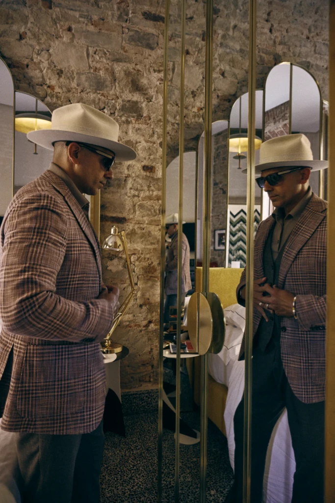 Menswear look by Style by Sarai, Pitti Immagine Uomo 110, Florence