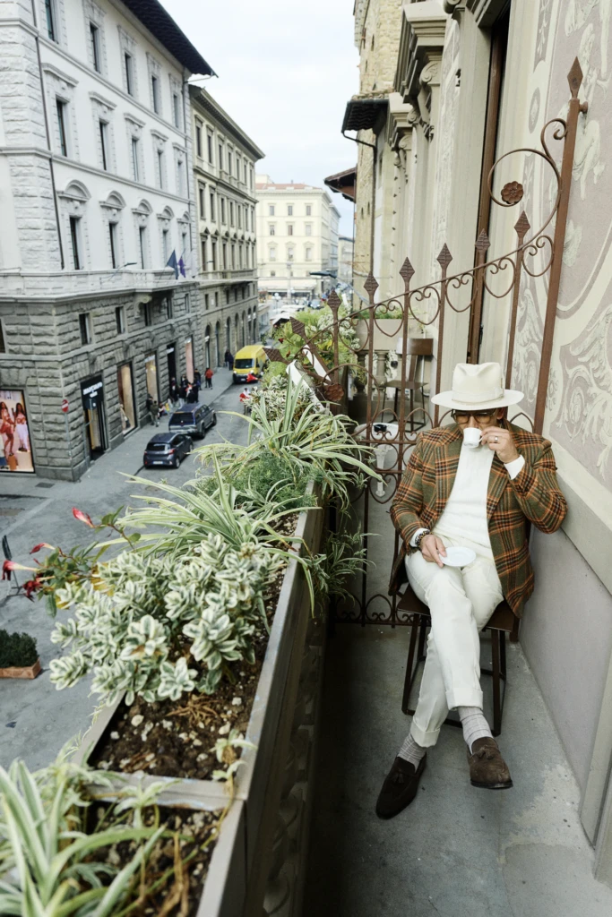Style by Sarai shoot during Pitti Immagine Uomo 109, Florence (look 244)