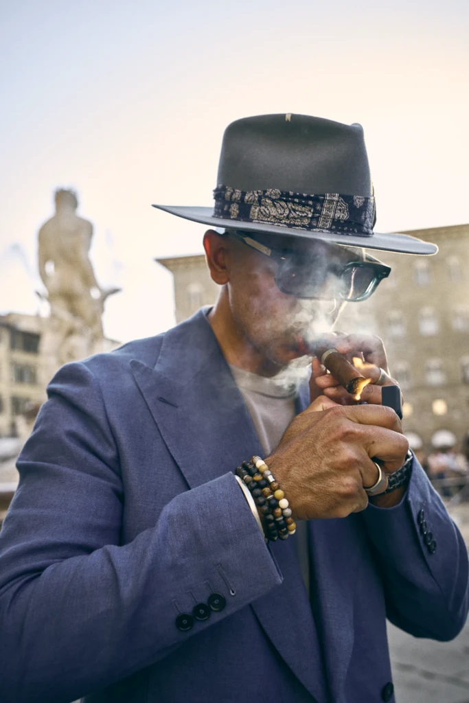 Menswear look by Style by Sarai, Pitti Immagine Uomo 110, Florence