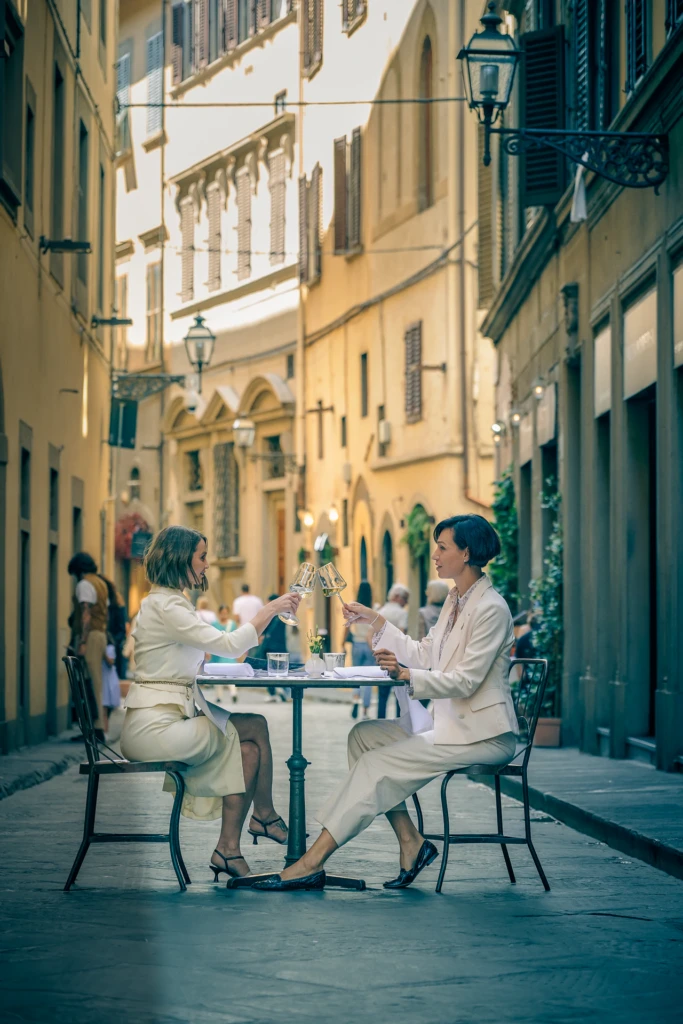 Portrait inside Oggi Firenze during Pitti Uomo, Florence
