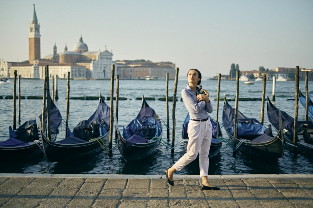 Bonollo Grait lifestyle campaign candid moment in Venice — commissioned photography by Alessandro Michelazzi