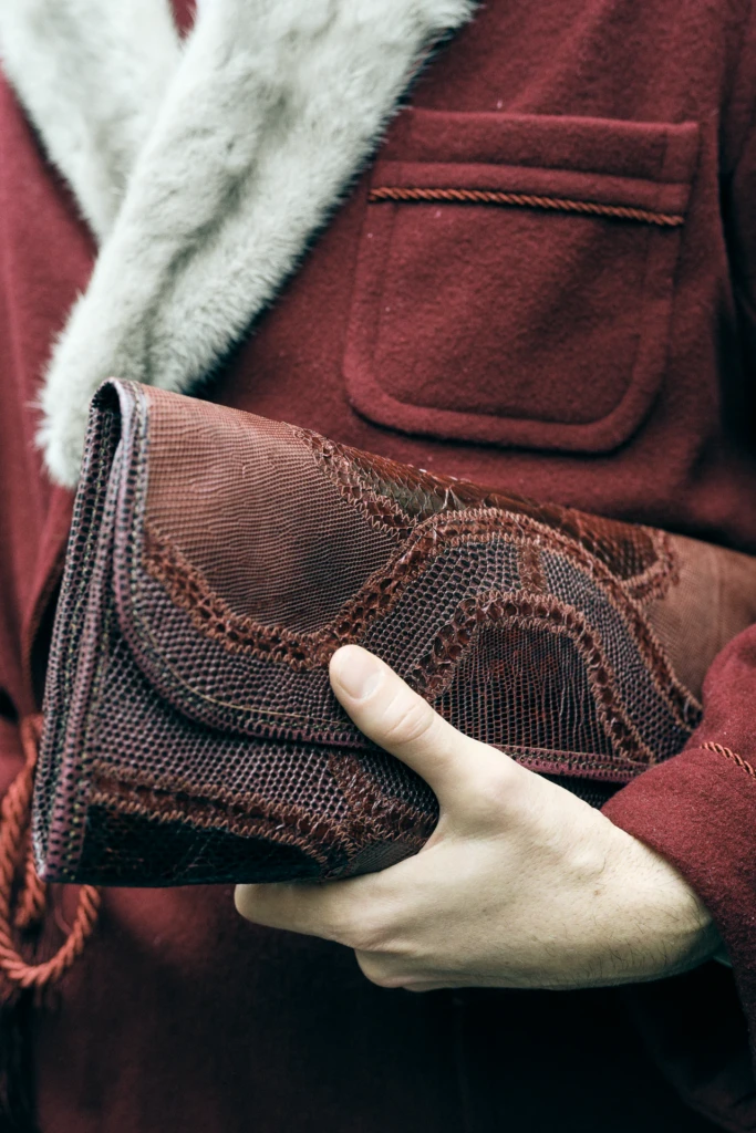 Milano Fashion Week January candid portrait — photography by Alessandro Michelazzi