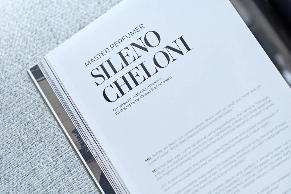 Sileno Cheloni portrait shot for NoChaser Magazine editorial