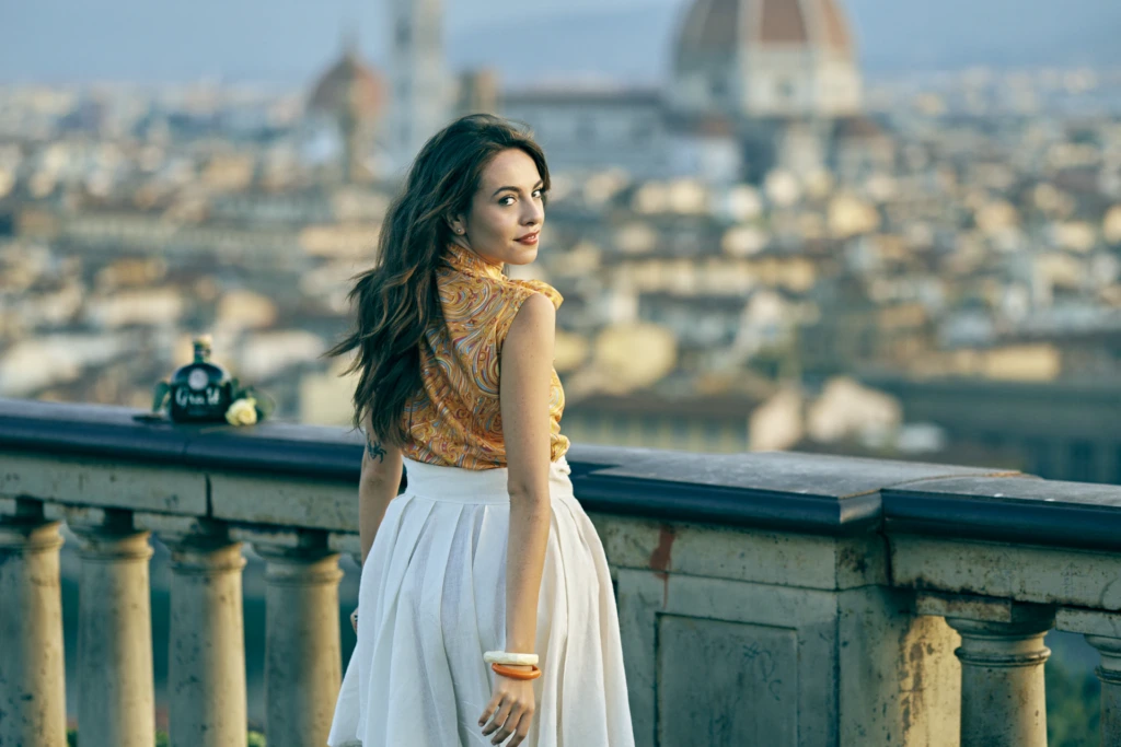 Bonollo Grait lifestyle campaign wide view in Florence — commissioned photography by Alessandro Michelazzi