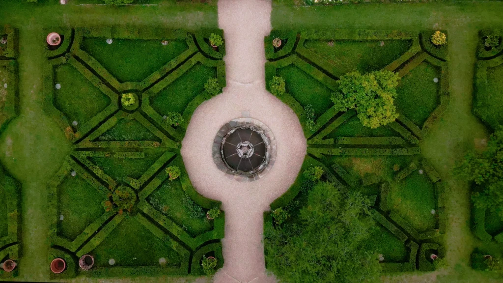 The Excelsior Florence commissioned aerial shot for Marriott Bonvoy — photography by Alessandro Michelazzi